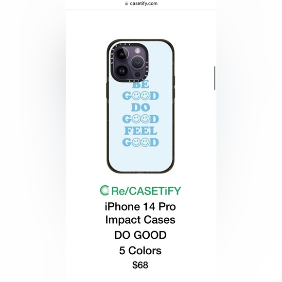 Other Casetify Be Good Case Poshmark